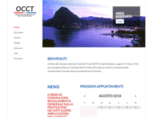 Tablet Screenshot of occt.ch